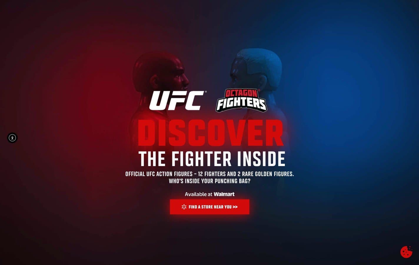 דף הנחיתה fighters.pmitoys.com בדסקטופ