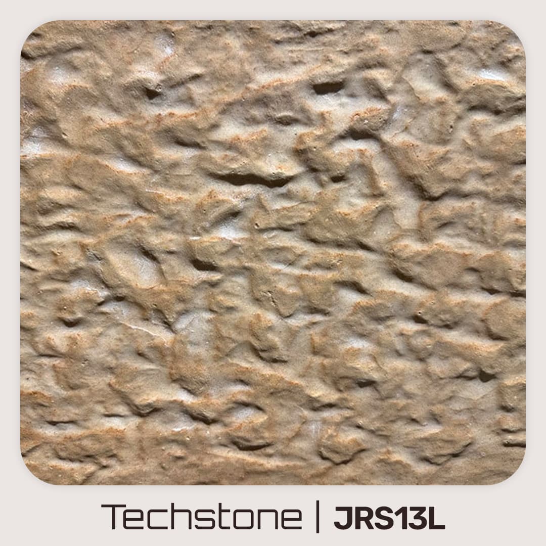 קרוסלת הפאטרנים: גוונים וטקסטורות של אריחי TechStone על חזיתות מבנים